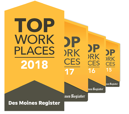Image of Top Work Places Logo