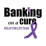 Banking on a Cure Relay for Life Team Logo