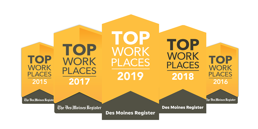 Image of Top Workplaces Logos